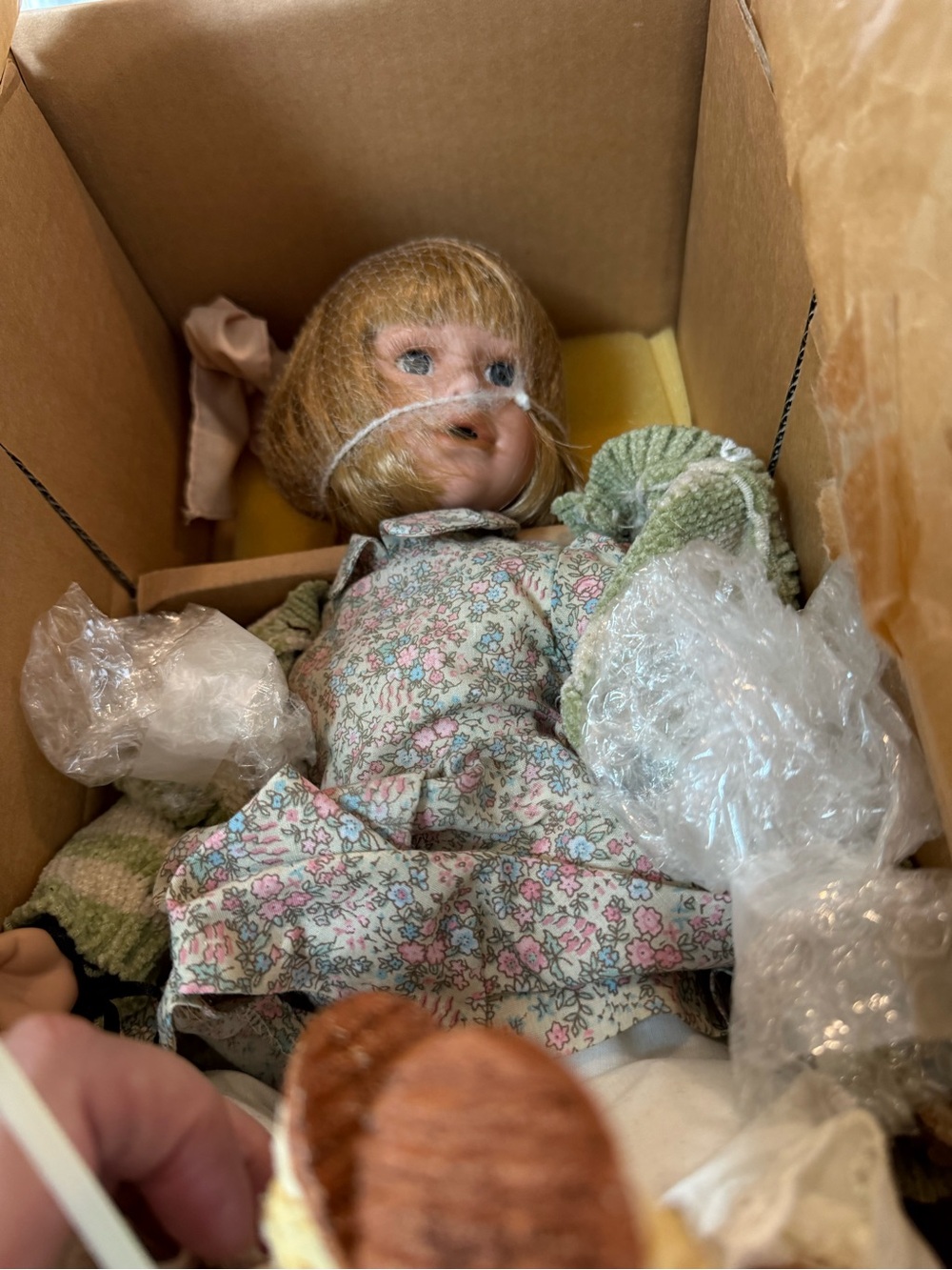 Vintage Boyds Collection "Jessica with Cuddles" Doll - Mother's Day Memories